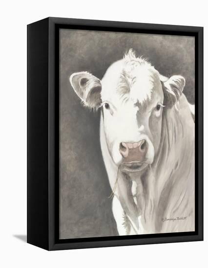 White Bull-Gwendolyn Babbitt-Framed Stretched Canvas