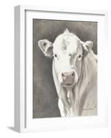 White Bull-Gwendolyn Babbitt-Framed Art Print