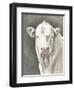 White Bull-Gwendolyn Babbitt-Framed Art Print