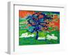 White Bullocks under a Tree-Brenda Brin Booker-Framed Giclee Print