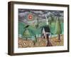 White Cabin-Karla Gerard-Framed Giclee Print