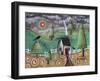 White Cabin-Karla Gerard-Framed Giclee Print