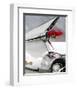 White Cadillac-Richard James-Framed Art Print