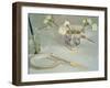 White Carnations in January-Sarah Butterfield-Framed Giclee Print