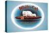 White-Cat Cigars-null-Stretched Canvas