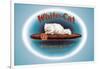 White-Cat Cigars-null-Framed Art Print