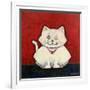 White Cat-Kourosh-Framed Photographic Print