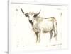 White Cattle II-Ethan Harper-Framed Art Print