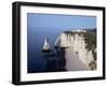 White Chalk Cliffs, Etretat, Cote d'Albatre, Normandy, France-Philip Craven-Framed Photographic Print