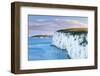 White Chalk Cliffs Near Old Harry Rocks, Jurassic Coast, Dorset, England, United Kingdom-John Alexander-Framed Photographic Print