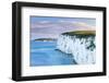 White Chalk Cliffs Near Old Harry Rocks, Jurassic Coast, Dorset, England, United Kingdom-John Alexander-Framed Photographic Print