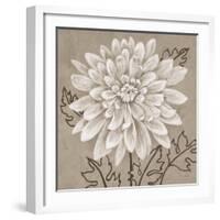 White Chalk Flower 2-Ariane Martine-Framed Art Print