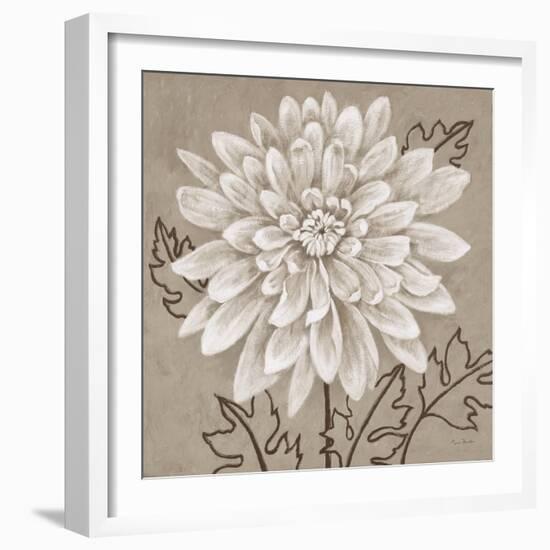 White Chalk Flower 2-Ariane Martine-Framed Art Print