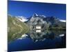 White Chapel and Ober Gabelhorn Reflected in the Schwarzsee, Zermatt, Valais, Switzerland, Europe-Tomlinson Ruth-Mounted Photographic Print