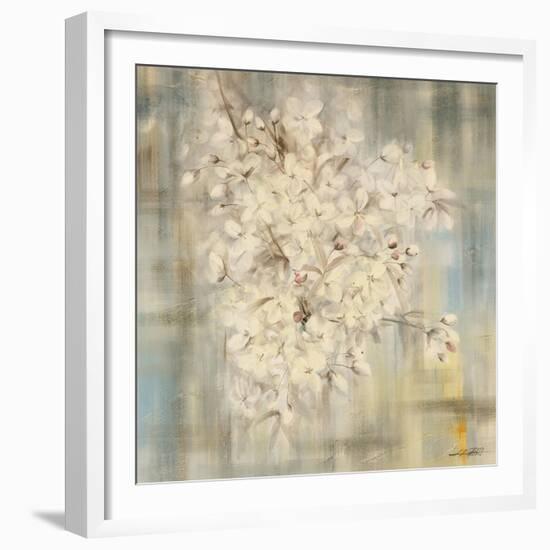 White Cherry Blossom I-li bo-Framed Giclee Print