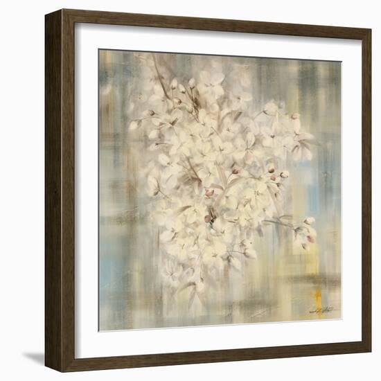 White Cherry Blossom I-li bo-Framed Giclee Print