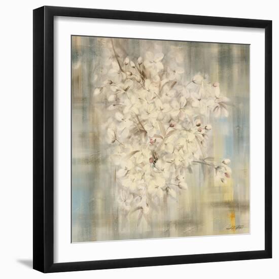 White Cherry Blossom I-li bo-Framed Giclee Print