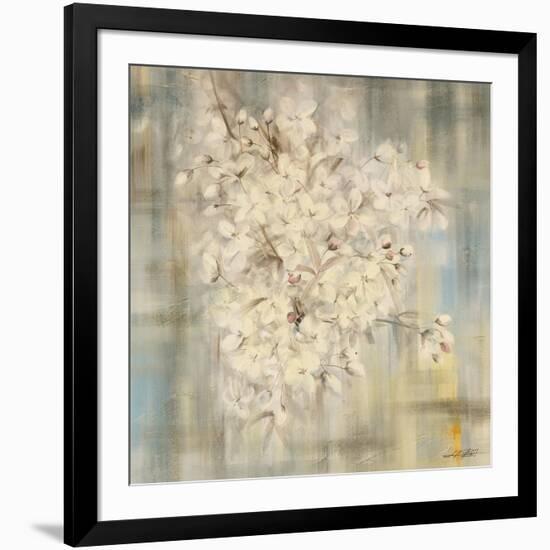 White Cherry Blossom I-li bo-Framed Giclee Print