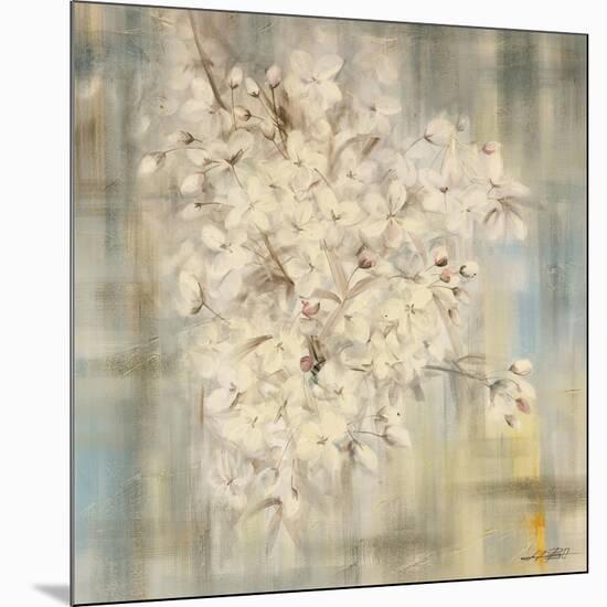 White Cherry Blossom I-li bo-Mounted Giclee Print