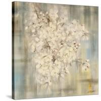 White Cherry Blossom I-li bo-Stretched Canvas