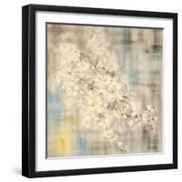 White Cherry Blossom III-li bo-Framed Giclee Print