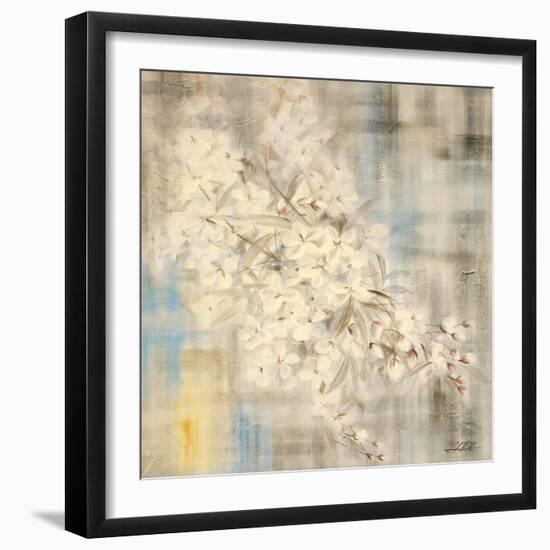 White Cherry Blossom III-li bo-Framed Giclee Print