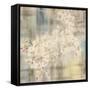 White Cherry Blossom IV-li bo-Framed Stretched Canvas