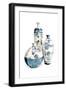 White China Vases-OnRei-Framed Art Print