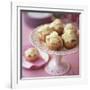 White Chocolate Muffins on Cake Stand-Michael Paul-Framed Photographic Print