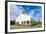 White Christian Church in Haapai, Haapai Islands, Tonga, South Pacific, Pacific-Michael Runkel-Framed Photographic Print