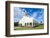 White Christian Church in Haapai, Haapai Islands, Tonga, South Pacific, Pacific-Michael Runkel-Framed Photographic Print