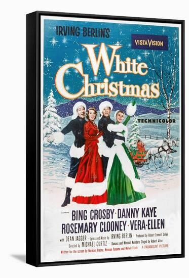 White Christmas, 1954-null-Framed Stretched Canvas