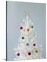 White Christmas Tree-Patrick Norman-Stretched Canvas