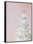 White Christmas Tree-Patrick Norman-Framed Stretched Canvas