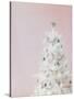 White Christmas Tree-Patrick Norman-Stretched Canvas