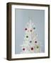 White Christmas Tree-Patrick Norman-Framed Photographic Print