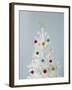 White Christmas Tree-Patrick Norman-Framed Photographic Print