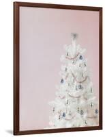 White Christmas Tree-Patrick Norman-Framed Photographic Print