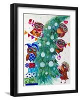 White Christmas-Oxana Zaika-Framed Giclee Print