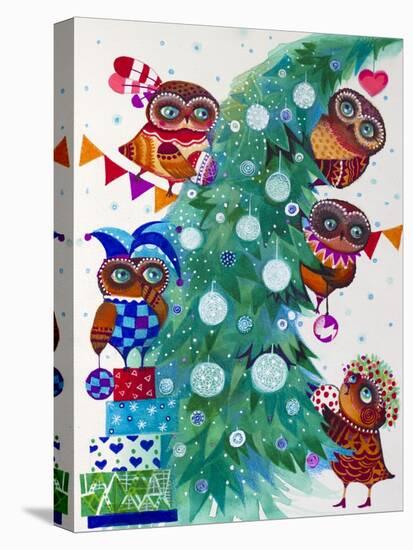 White Christmas-Oxana Zaika-Stretched Canvas