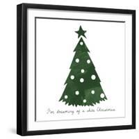 White Christmas-Erin Clark-Framed Giclee Print