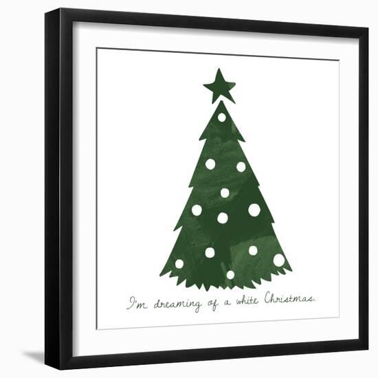 White Christmas-Erin Clark-Framed Giclee Print