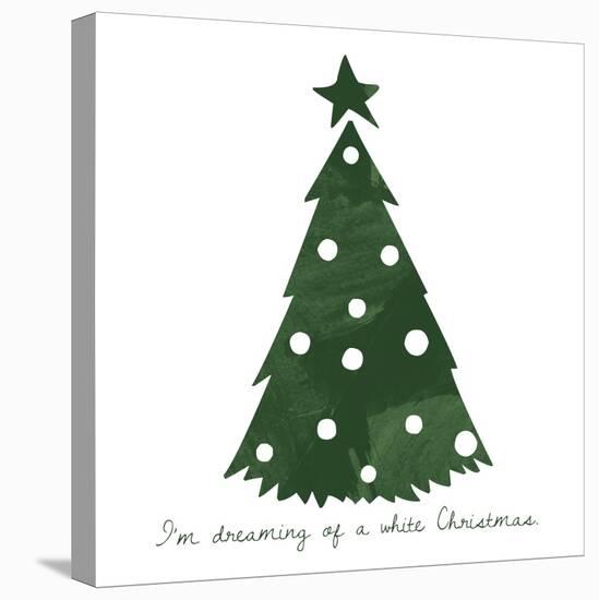 White Christmas-Erin Clark-Stretched Canvas