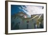 White Church in Greece-Clive Nolan-Framed Photographic Print