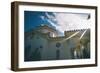 White Church in Greece-Clive Nolan-Framed Photographic Print