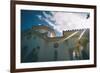 White Church in Greece-Clive Nolan-Framed Photographic Print