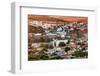 White Church, San Miguel de Allende, Mexico, Miramar Overlook Houses-William Perry-Framed Photographic Print