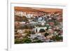 White Church, San Miguel de Allende, Mexico, Miramar Overlook Houses-William Perry-Framed Premium Photographic Print