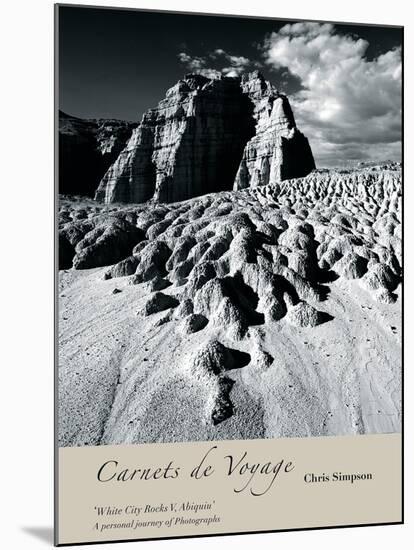 White City Rocks II, Abiquiu-Chris Simpson-Mounted Giclee Print