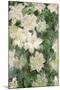 White Clematis, 1887-Claude Monet-Mounted Giclee Print
